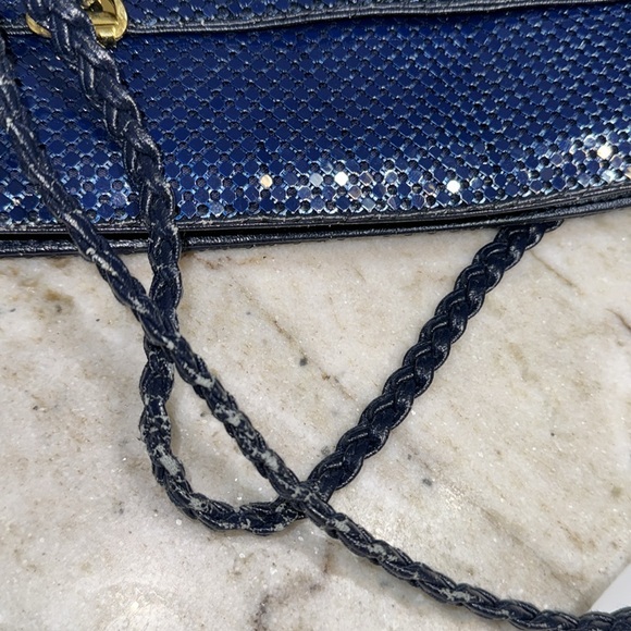 Vintage Bags by Marlo Navy Shoulder Bag - Picture 7 of 8